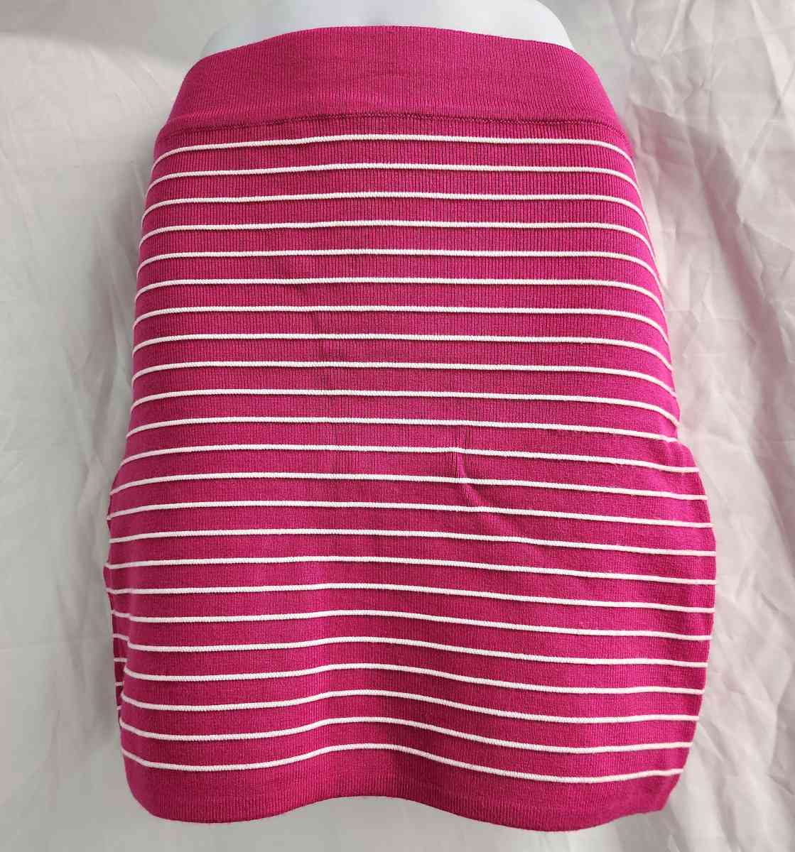 Vintage 2be bebe Gypsy Pink Horizontal Striped Stretch Mini - Kenner, Louisiana - FleaMarketBay