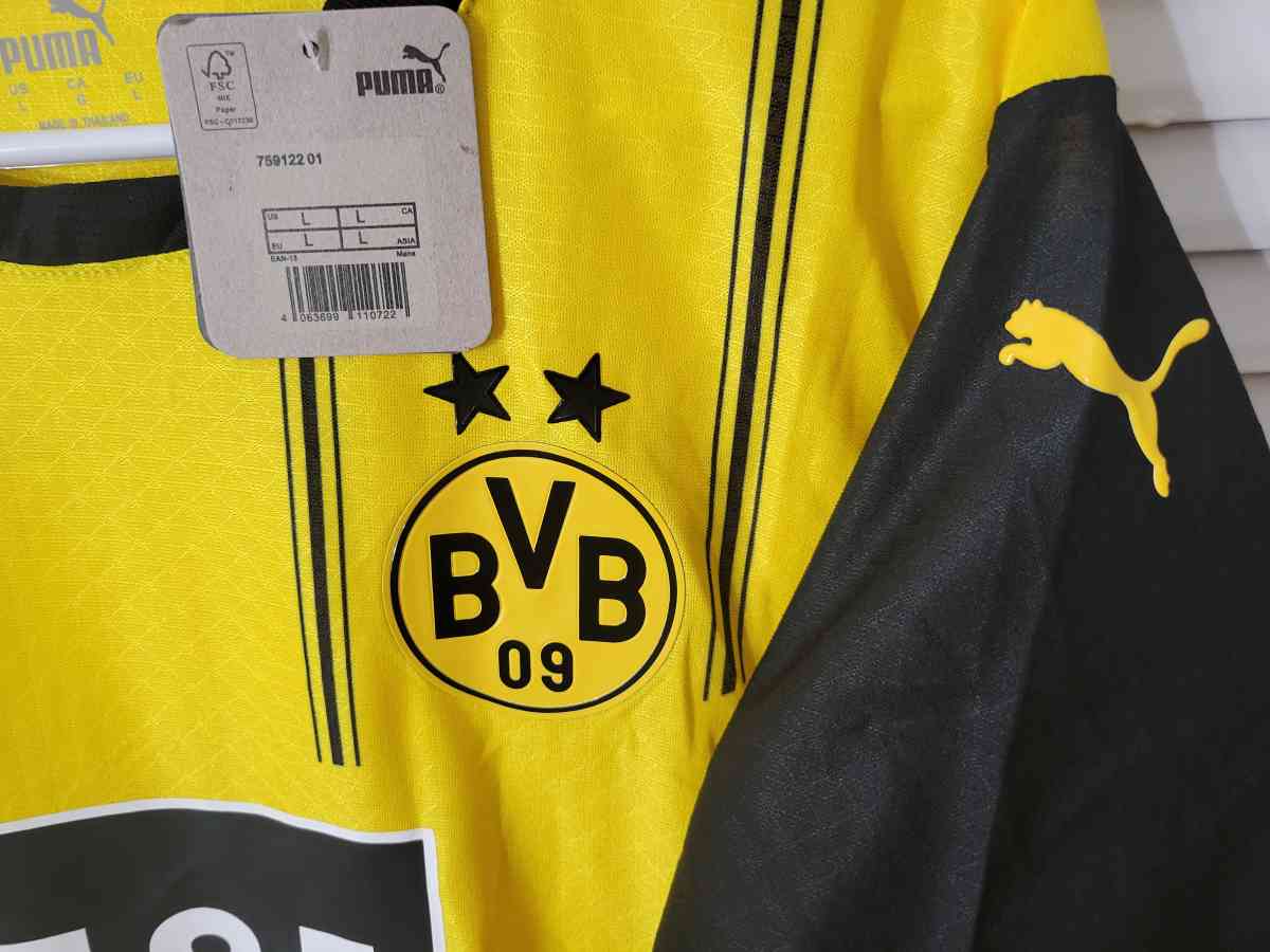 Borusia Dormund Jersey Soccer 2025 Player Version Size L - Miami, Florida - FleaMarketBay