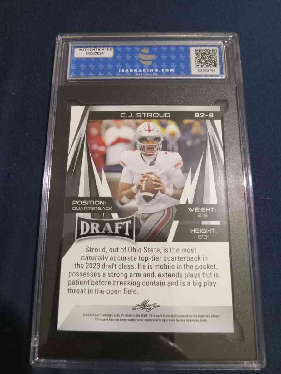 cj stroud graded 10 sports card - Sparta, Missouri - FleaMarketBay