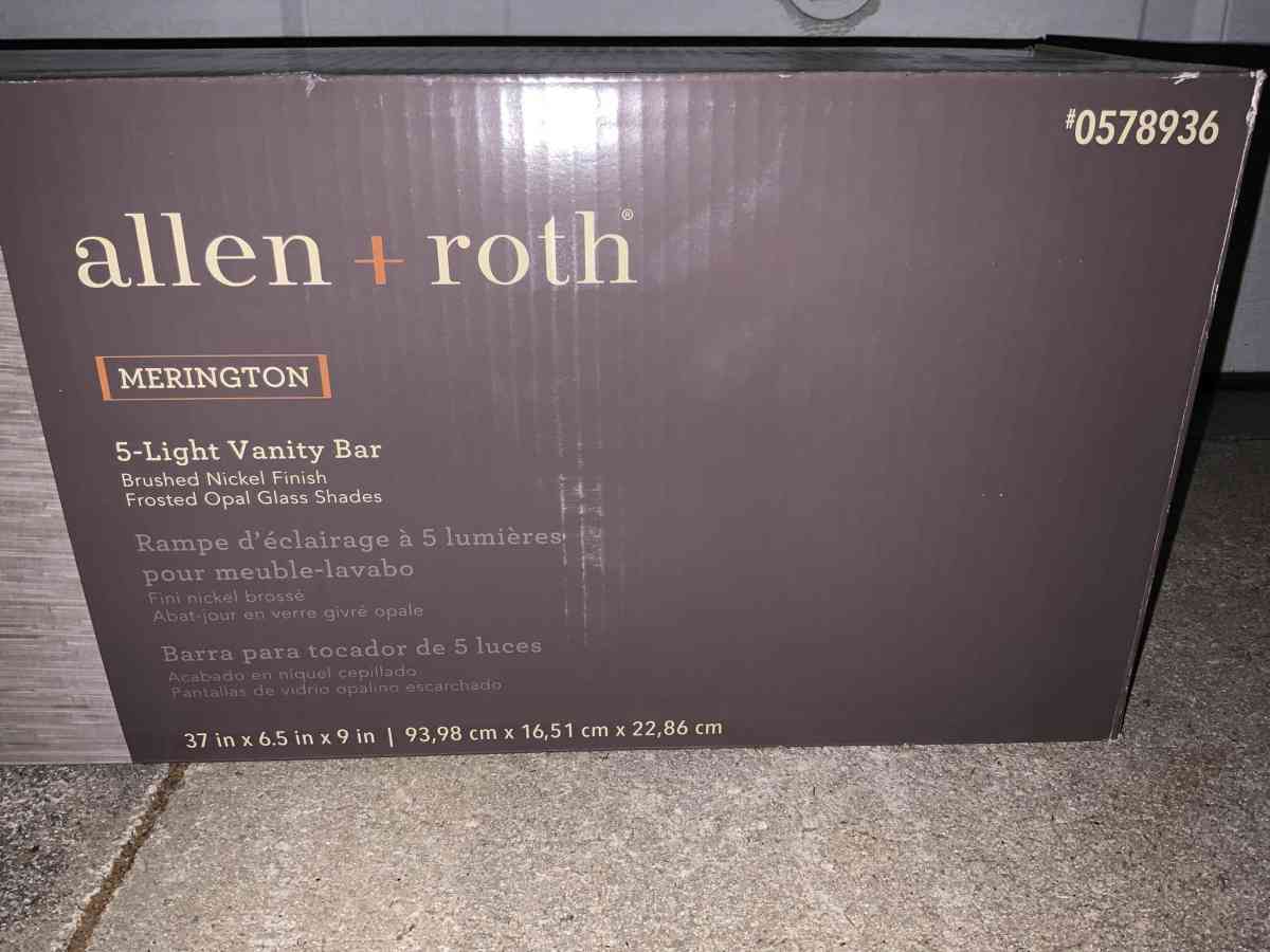 Allen Roth Merington Vanity Bar Light - Homosassa, Florida - FleaMarketBay