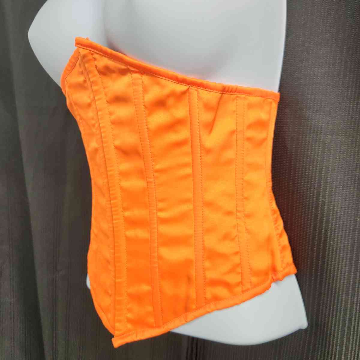 Orange Burleska Underbust Corset Size 26 - Kenner, Louisiana - FleaMarketBay