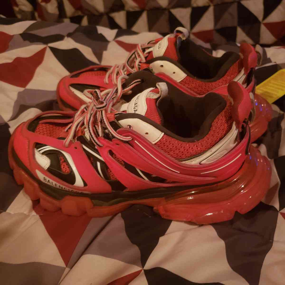 red clear sore Balenciagas - Hampton, Virginia - FleaMarketBay