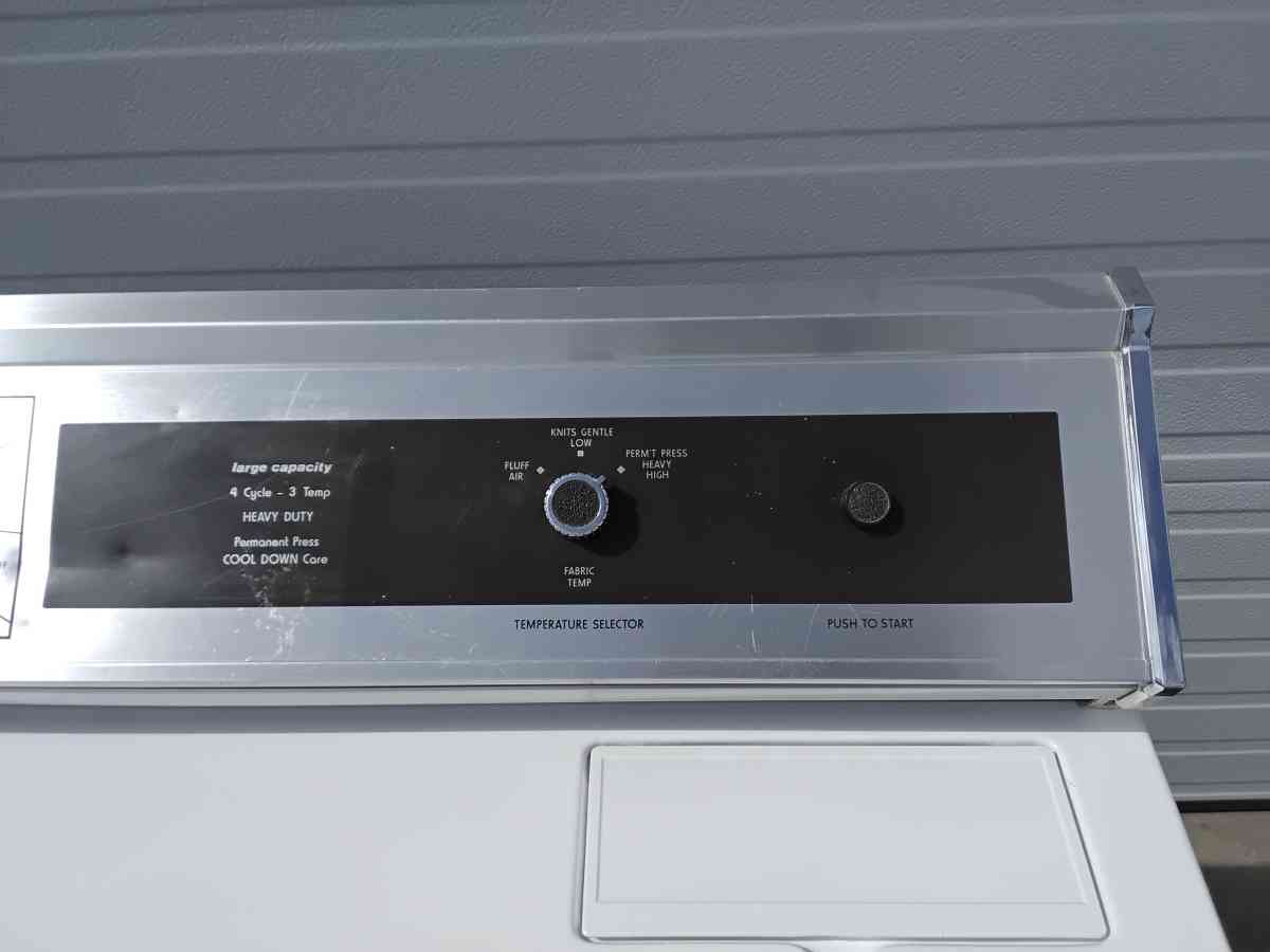 Nice White Whirlpool Gas Dryer OEM Like New - Williamstown, New Jersey - FleaMarketBay