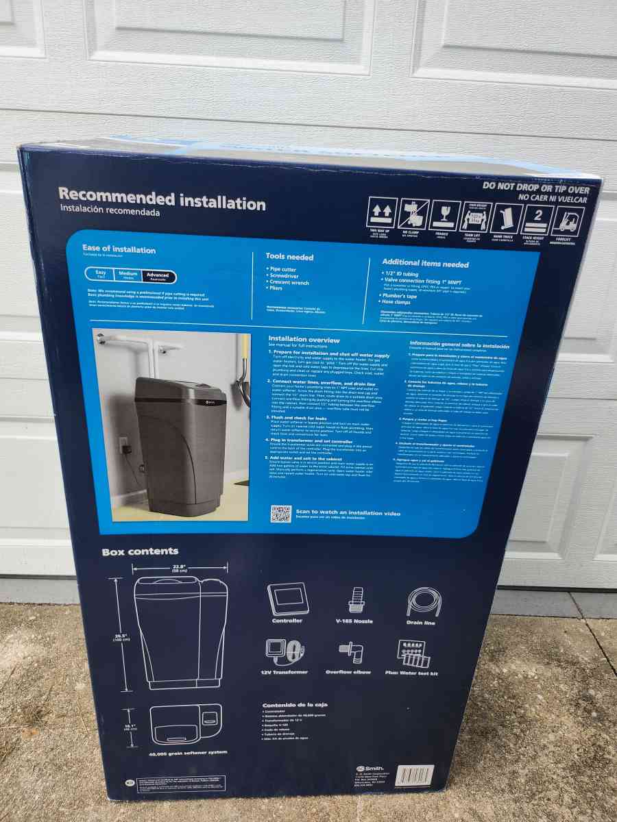 AO Smith Water Softener System - Homosassa, Florida - FleaMarketBay