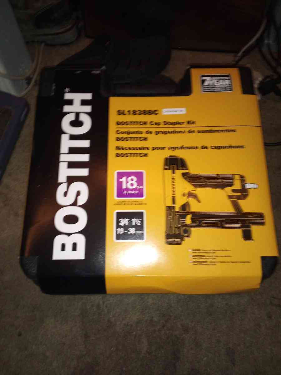 Bostitch cap stapler kit - Fort Scott, Kansas