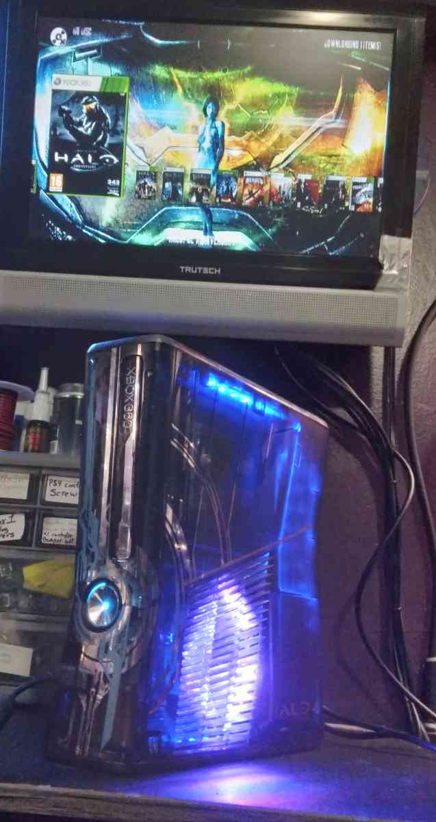 Xbox 360 halo edition 2TB  modified - Bloomington, Indiana - FleaMarketBay
