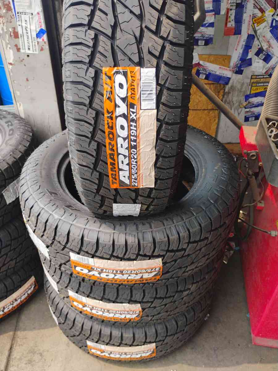 275 60 r 20 atturo INSTALACION Y BALANCEO GRATIS - San Bernardino, California