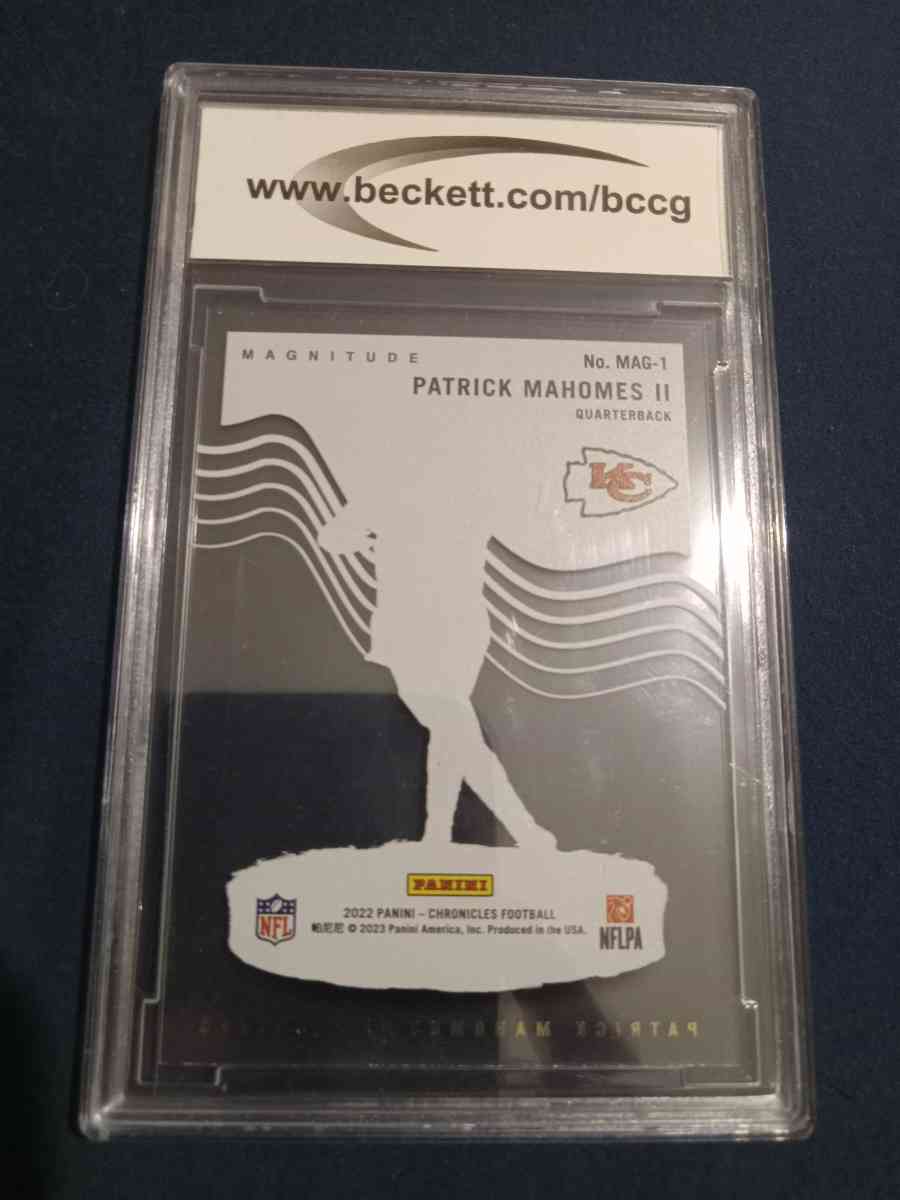Patrick Mahomes graded 9 sports card - Sparta, Missouri - FleaMarketBay