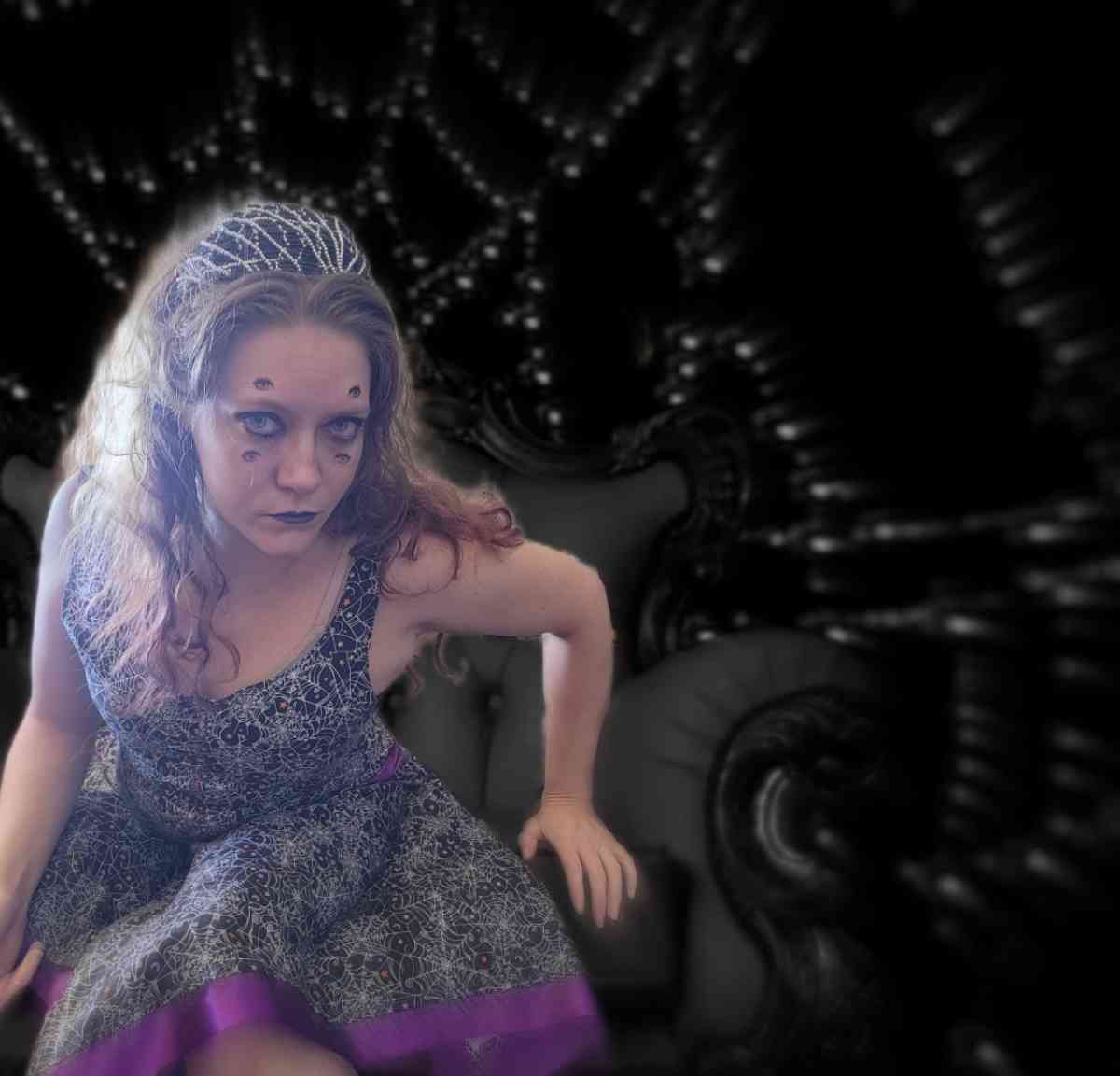 asymmetrical Spiderweb Dress - Mesa, Arizona