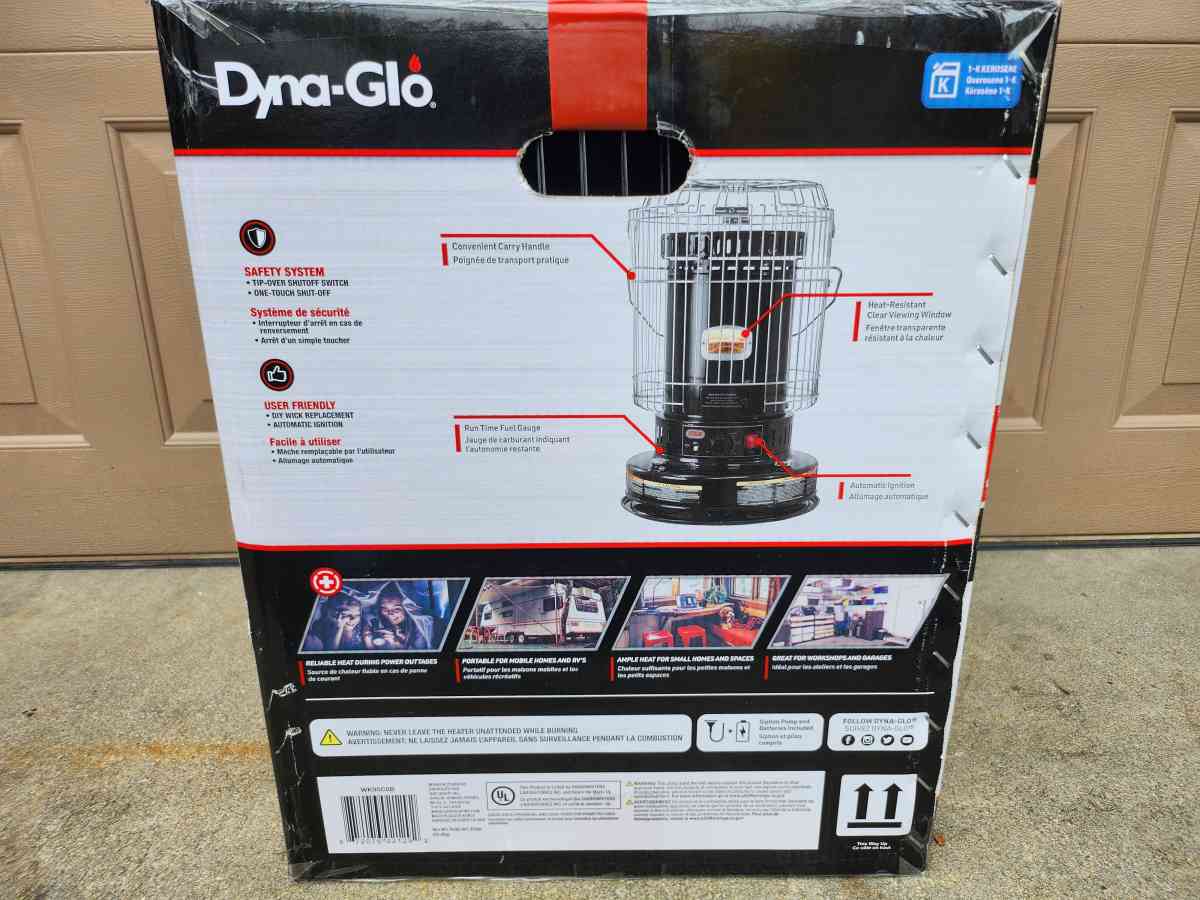 DynaGlo Portable Kerosene Heater - Malaga, New Jersey - FleaMarketBay