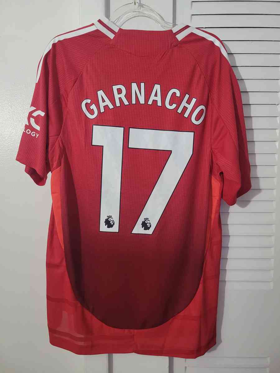 Manchester United Jersey Soccer Player Version Size L Garnac - Miami, Florida