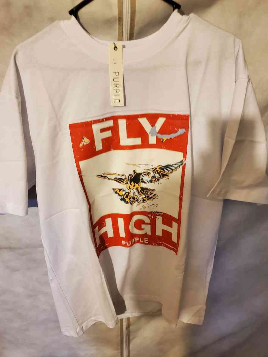 Purple brand graphic design shirt - Chester, Virginia - FleaMarketBay