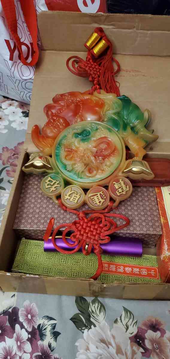 Antiques Collectibles Giok Kwan Kong dan Kwan Ping keberuntung - Buffalo, New York - FleaMarketBay