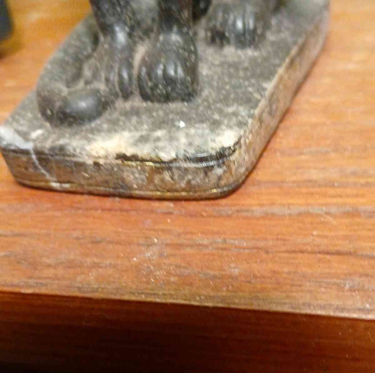 Bastet Black Cat with Scarab Necklace Statue - Dayton, Ohio - FleaMarketBay