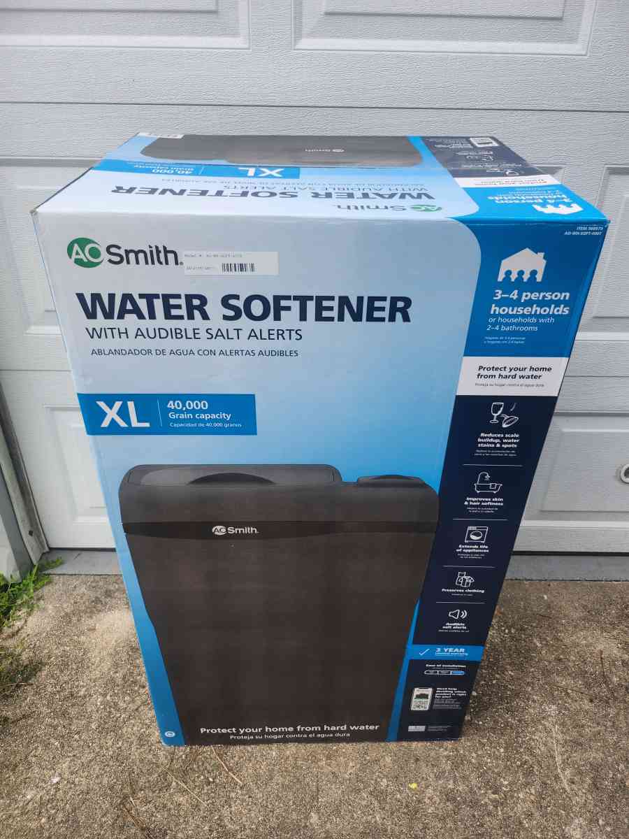 AO Smith Water Softener System - Homosassa, Florida - FleaMarketBay