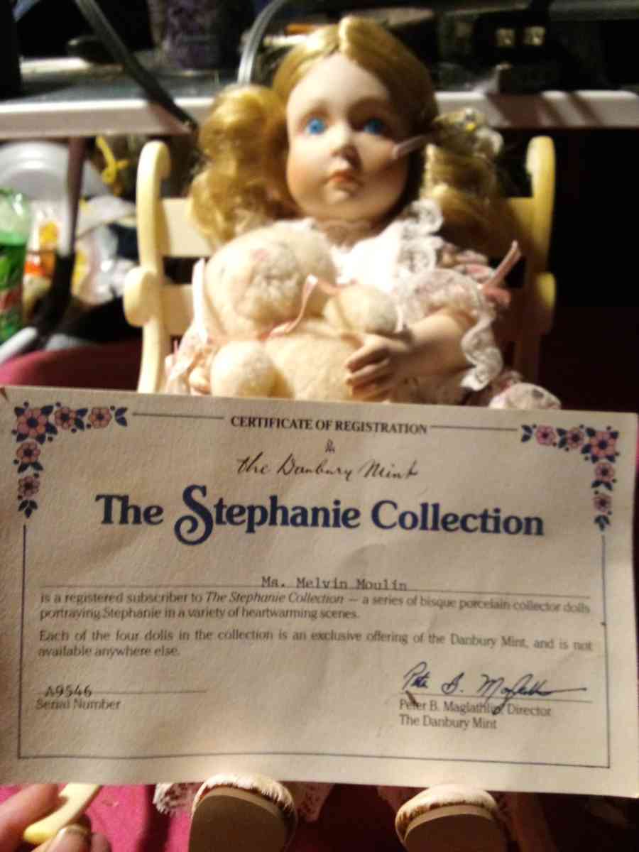 Stephanie Porcelain Doll - Alliance, Ohio