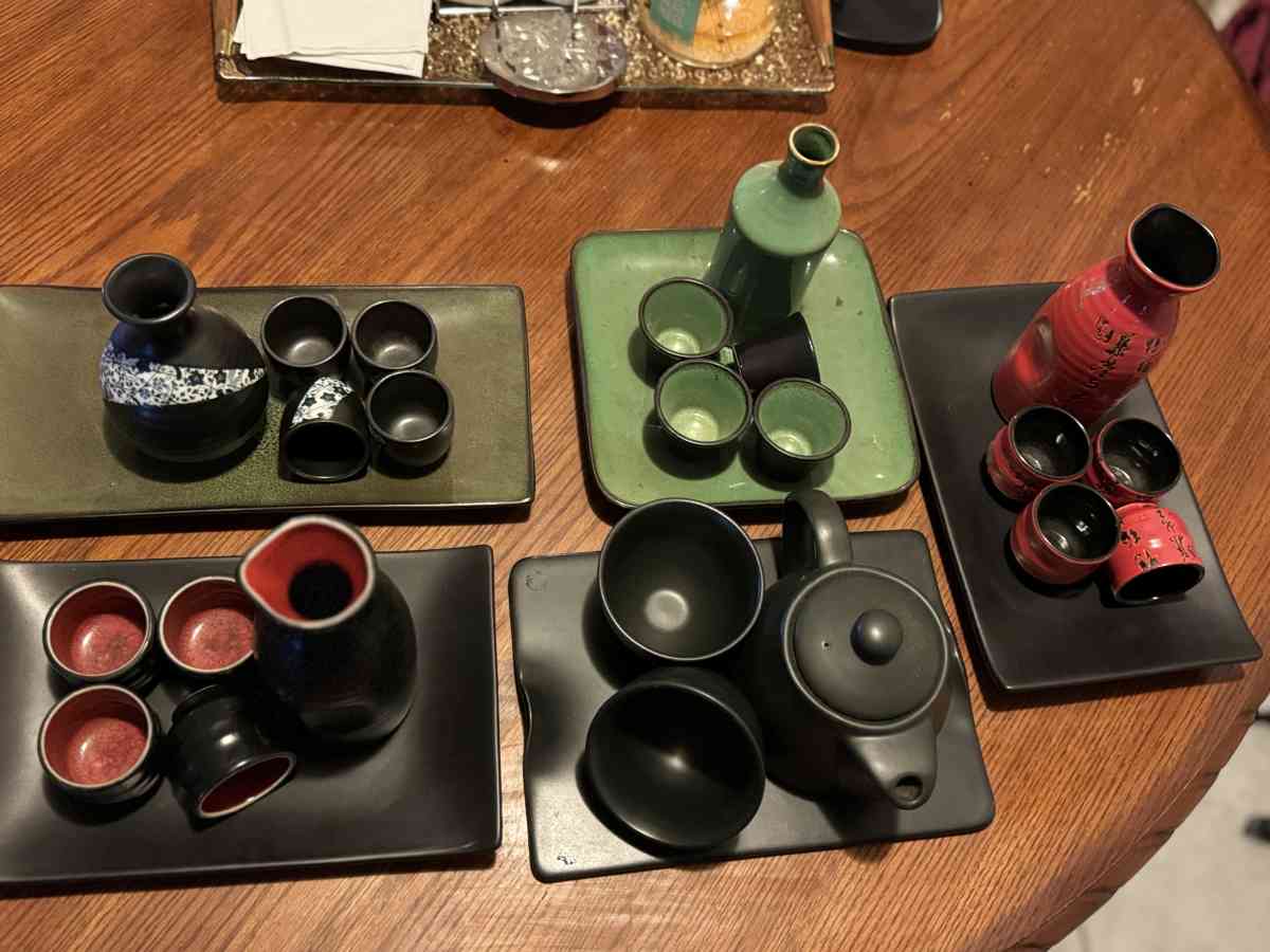 sake sets - Casselberry, Florida - FleaMarketBay