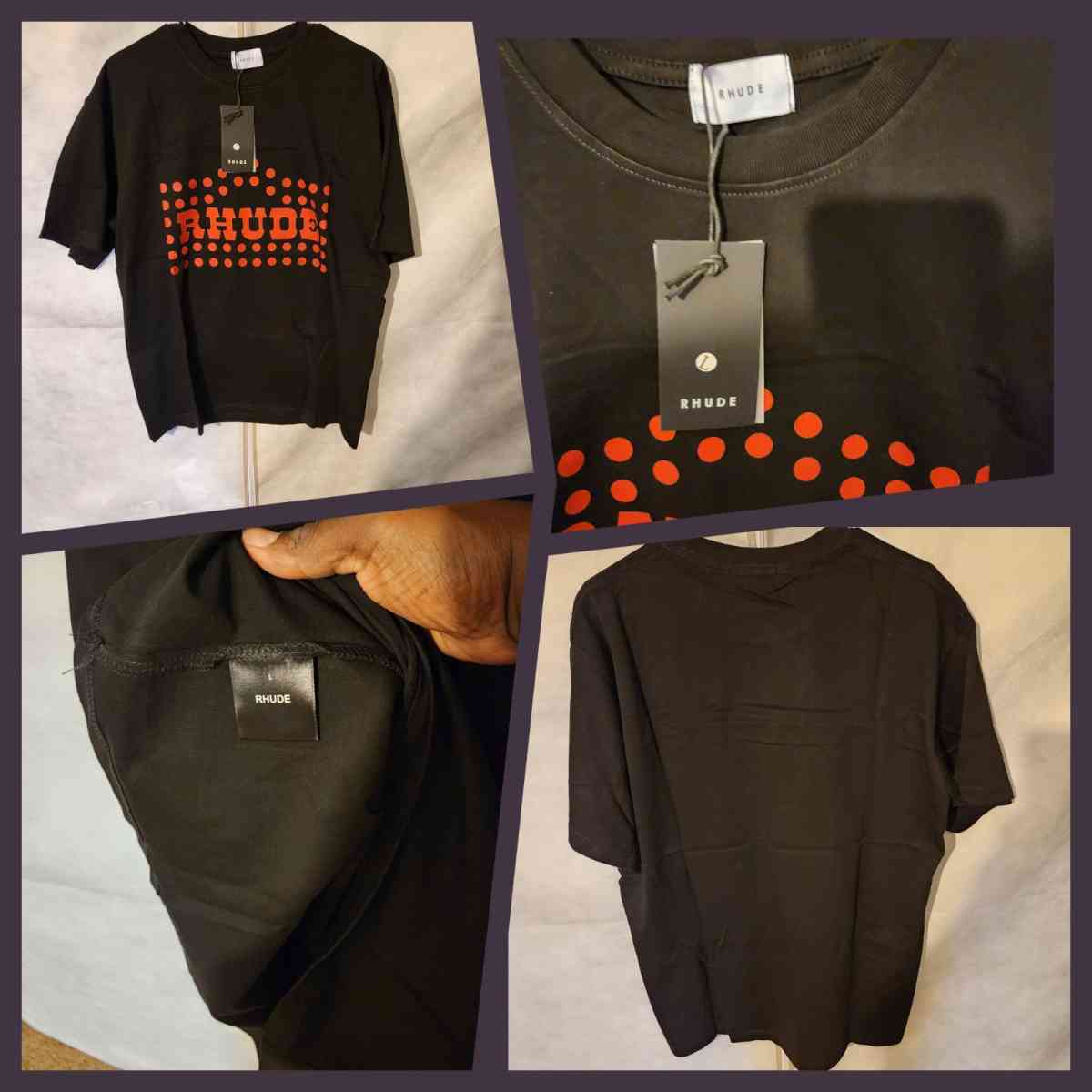 Rhude Logo tshirt - Chester, Virginia - FleaMarketBay