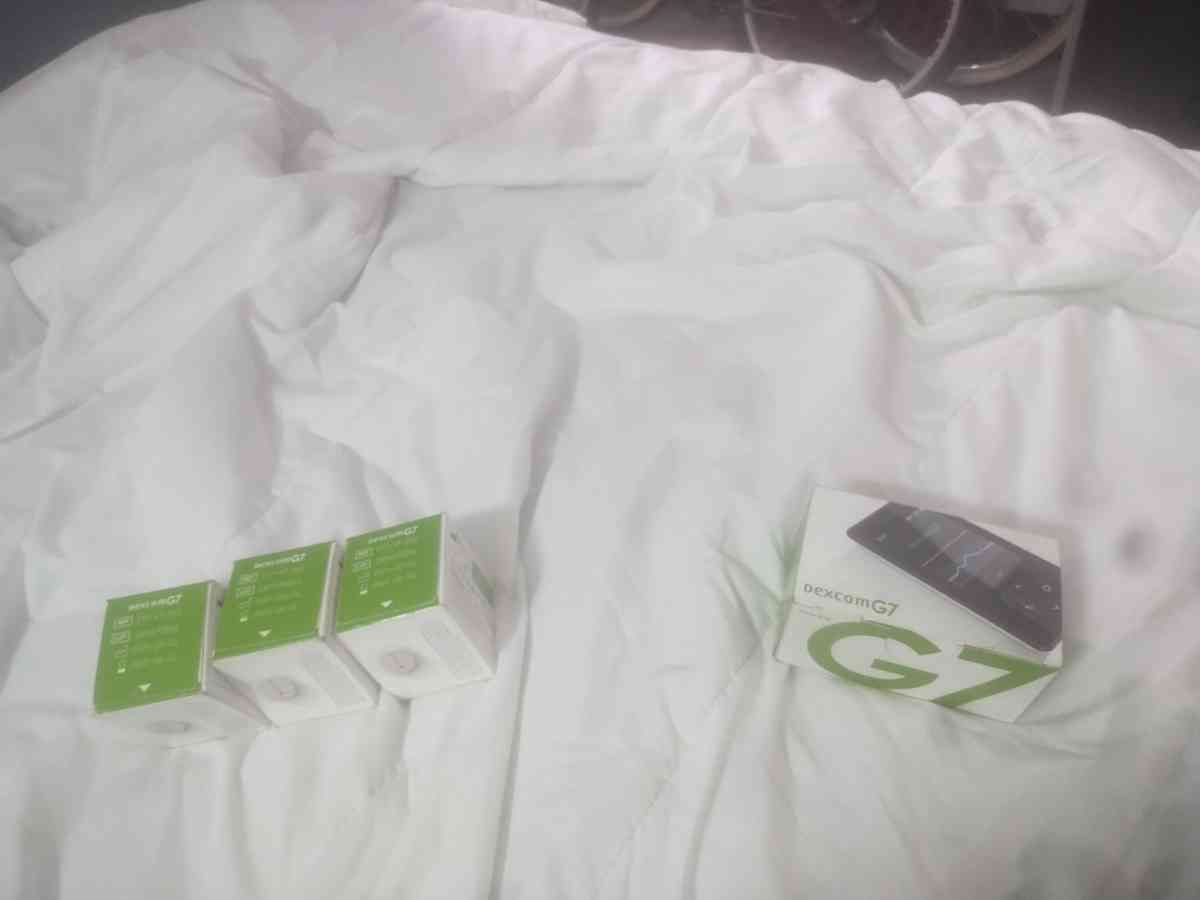 Dexcom G7 and 3 sensors - Jackson, Michigan - FleaMarketBay