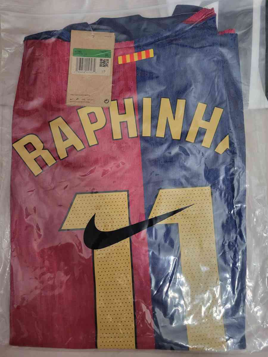 FC Barcelona 2025 Player Version Size L Rapinha - Miami, Florida - FleaMarketBay