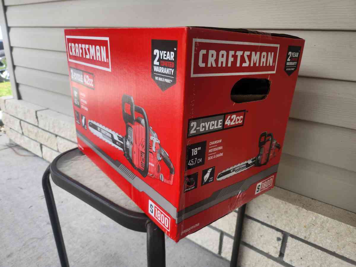Craftsman S1800 Chainsaw - Homosassa, Florida - FleaMarketBay