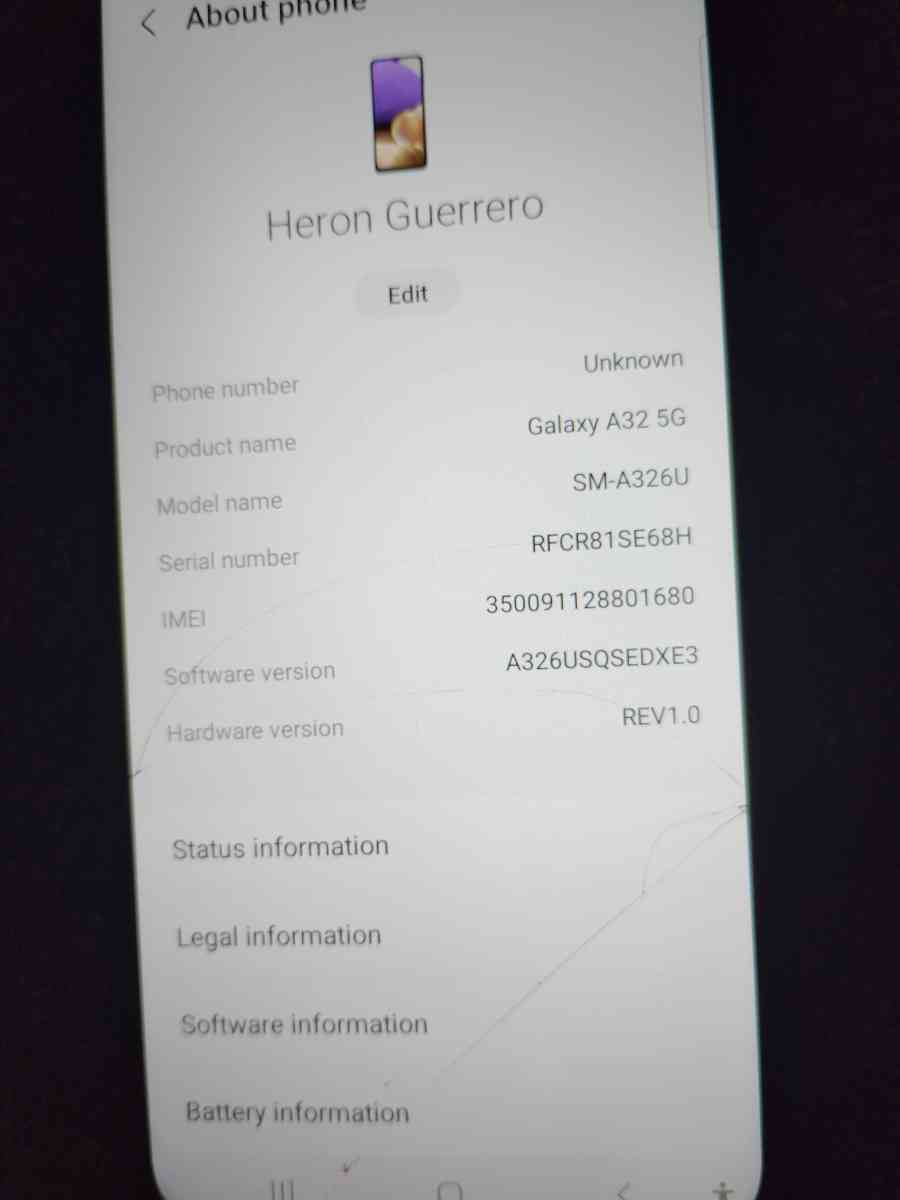 Galaxy A32 5G cellphone - Denton, Texas - FleaMarketBay