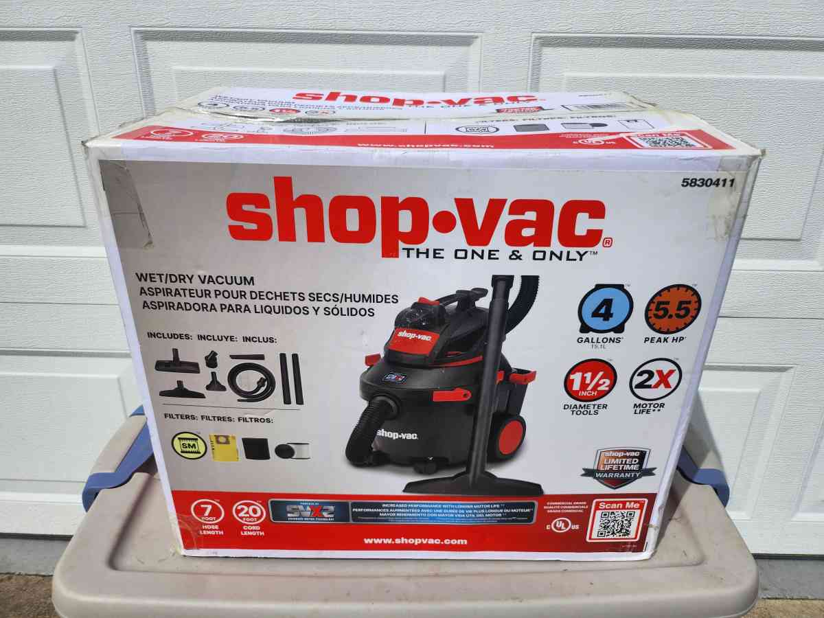 Shop Vac Portable Wet Dry Vacuum