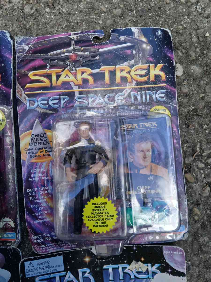 Star Trek Deep Space Nine Action Figures Lot of 4 Playmates - Dayton, Ohio - FleaMarketBay