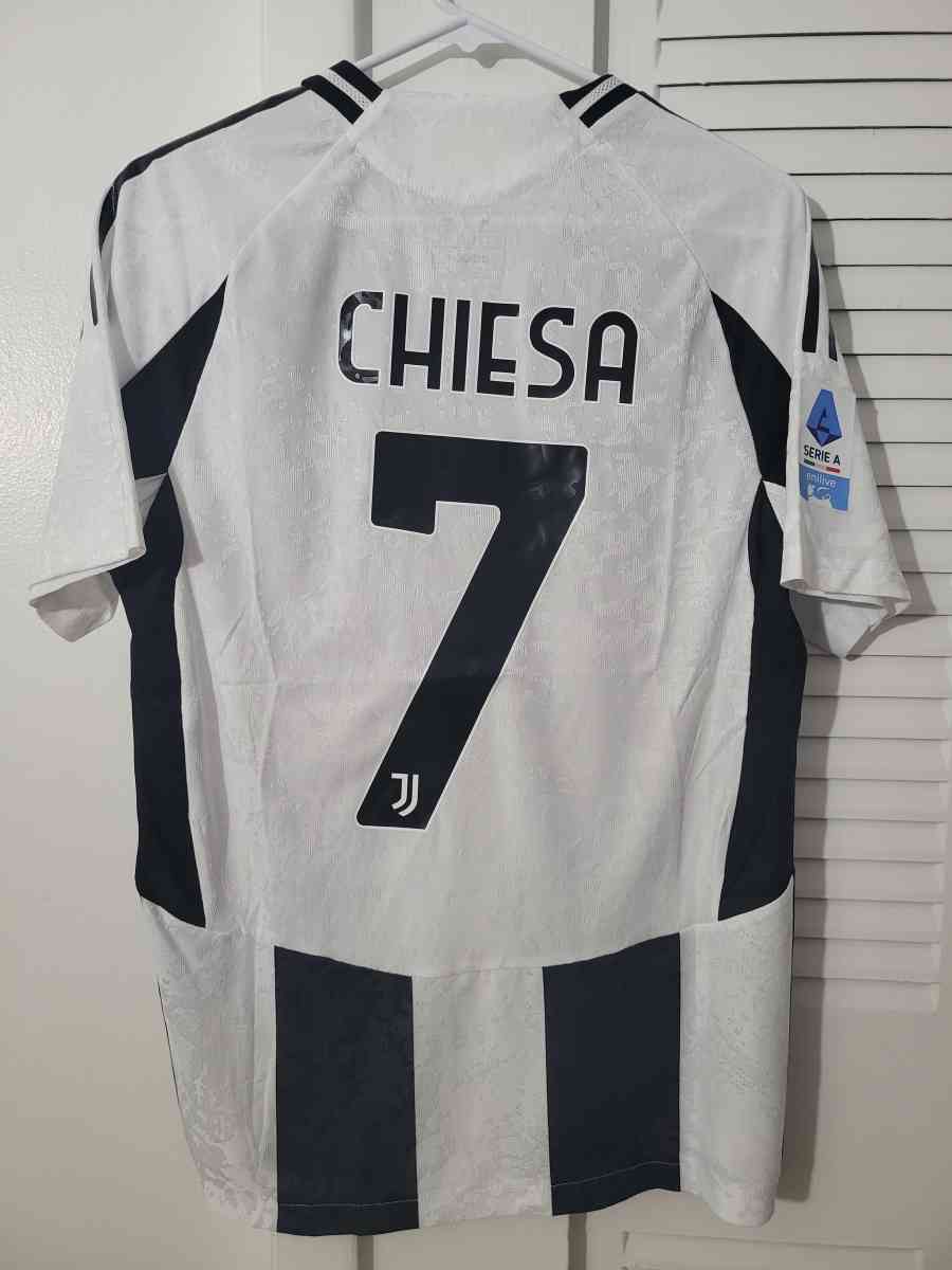 Juventus Jersey Soccer 2025 Player Version Size M XL Chiesa - Miami, Florida