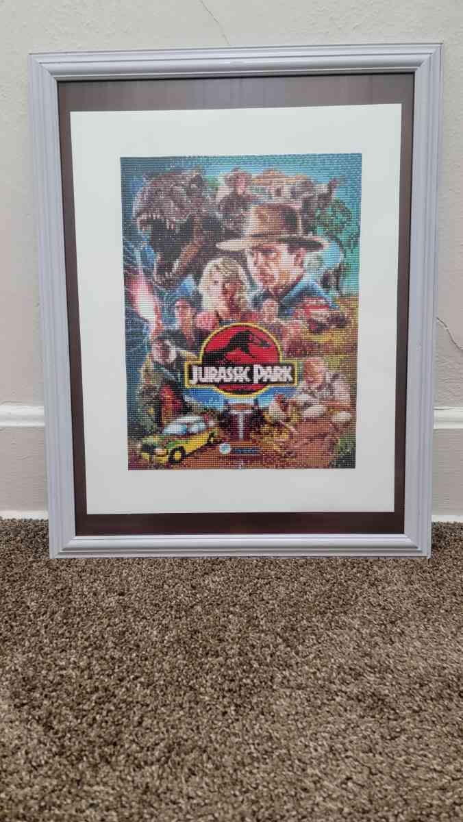 Jurassic Park Diamond Artwork - Rockford, Illinois