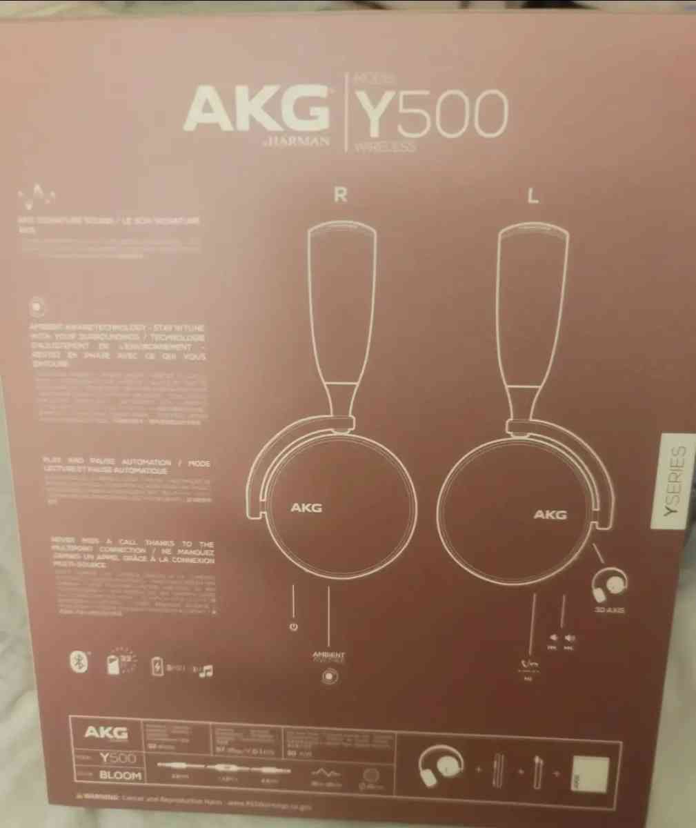 AKG Y500 WIRELESS HEADPHONE - Hudson, Florida - FleaMarketBay
