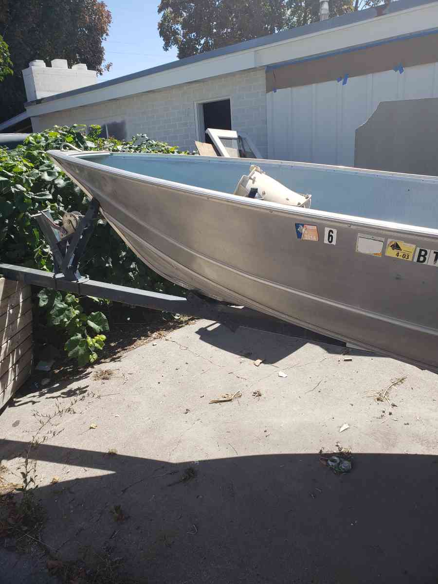 Aluminum boat - Salt Lake City, Utah - FleaMarketBay