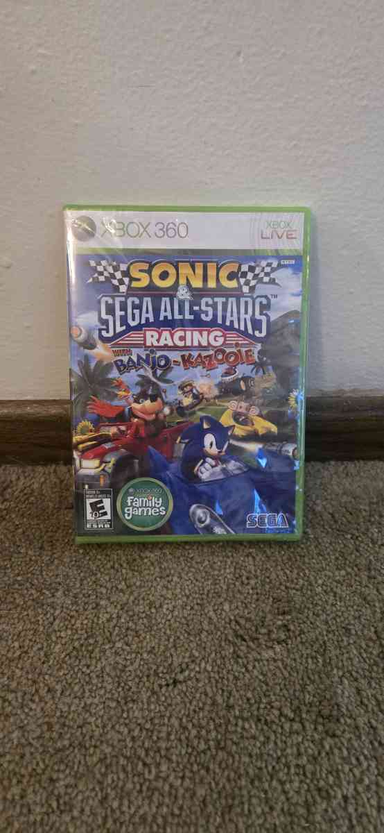 Sonic  Sega All Stars Racing wBanjoKazooie Xbox 360 Game - Ripon, Wisconsin
