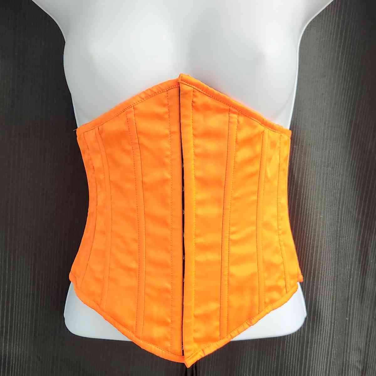 Orange Burleska Underbust Corset Size 26 - Kenner, Louisiana - FleaMarketBay