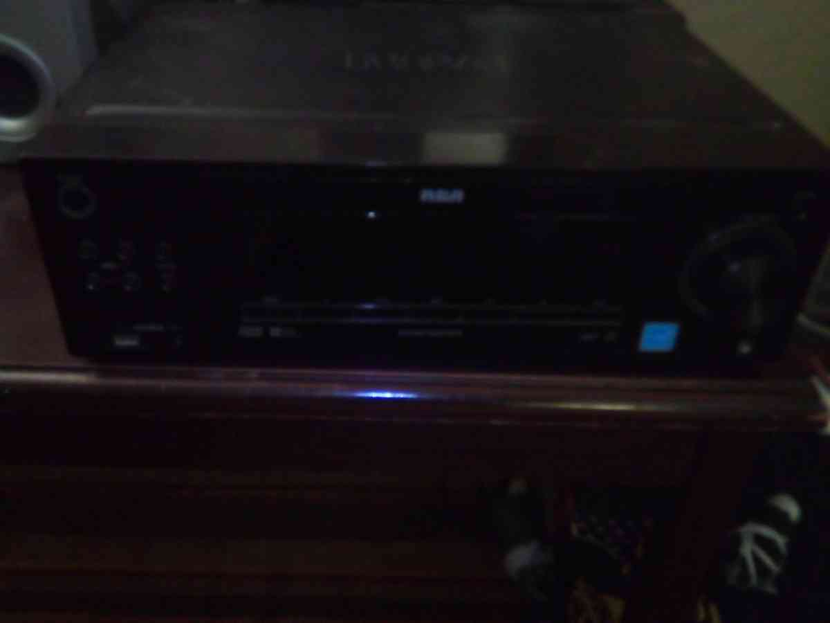 RCA HOME RECEIVER STEREO SYSTEM WITH SUBWOOFER AND SURROUND - Topeka, Kansas - FleaMarketBay