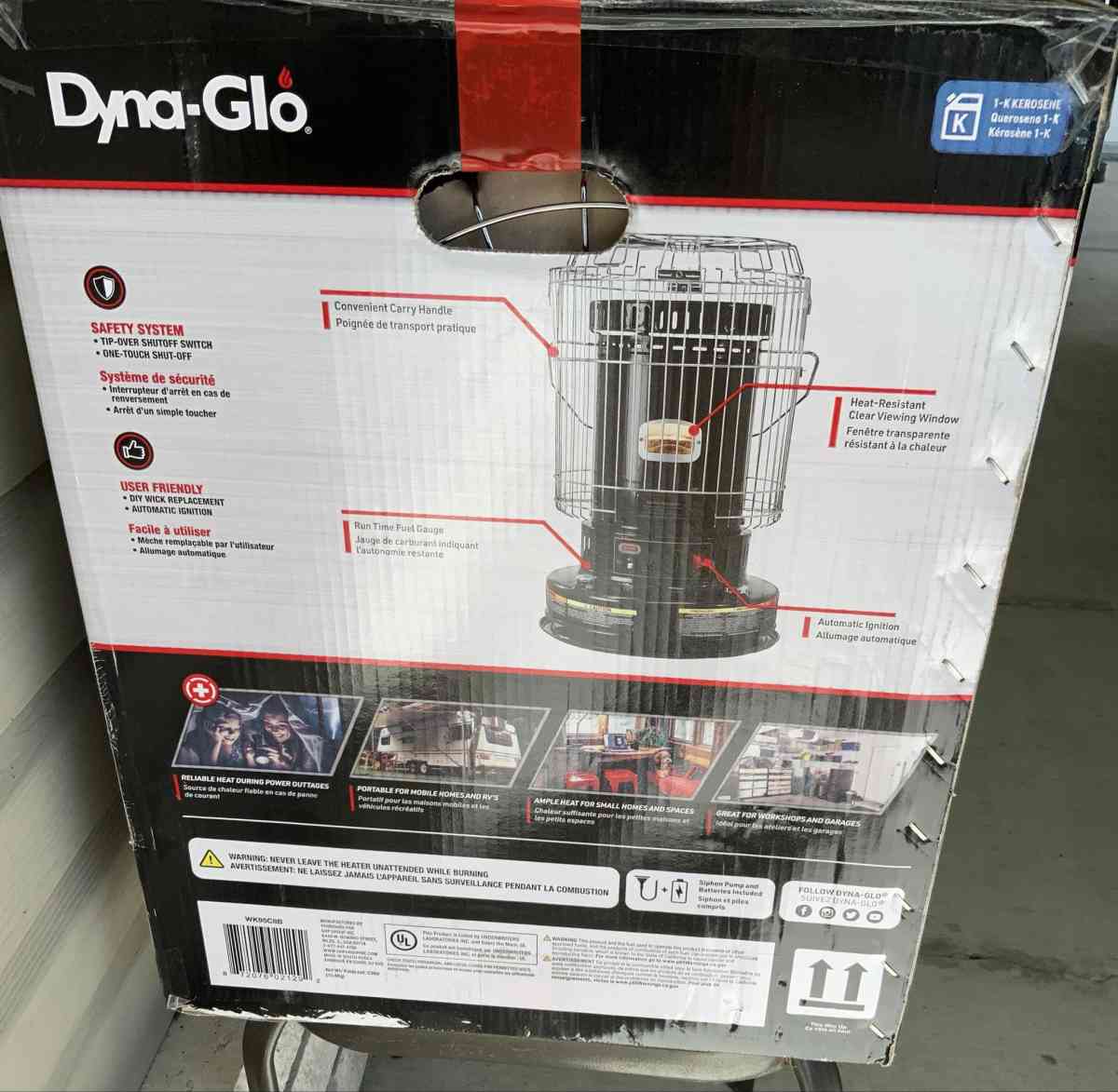DynaGlo Portable Kerosene Convection Heater - Malaga, New Jersey - FleaMarketBay