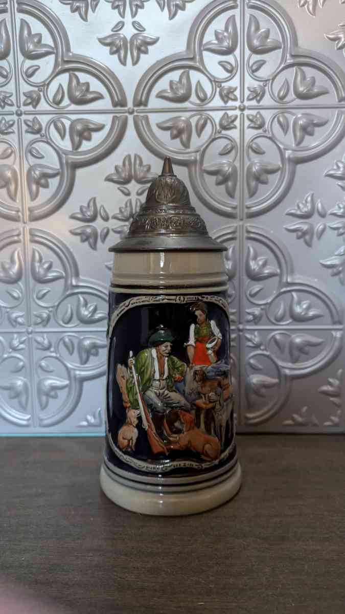 Original Thewald Vintage Edition Beer Stein Hunter And His D - Phoenix, Arizona - FleaMarketBay