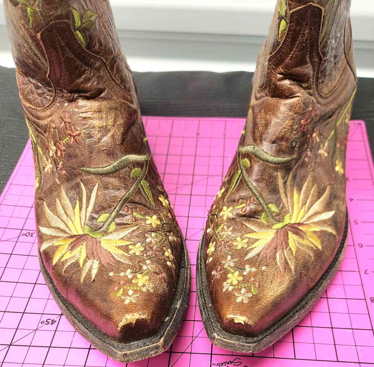 Old Gringo Womens Size 10 Ellie Brass Yellow Western Boots - Kenner, Louisiana - FleaMarketBay