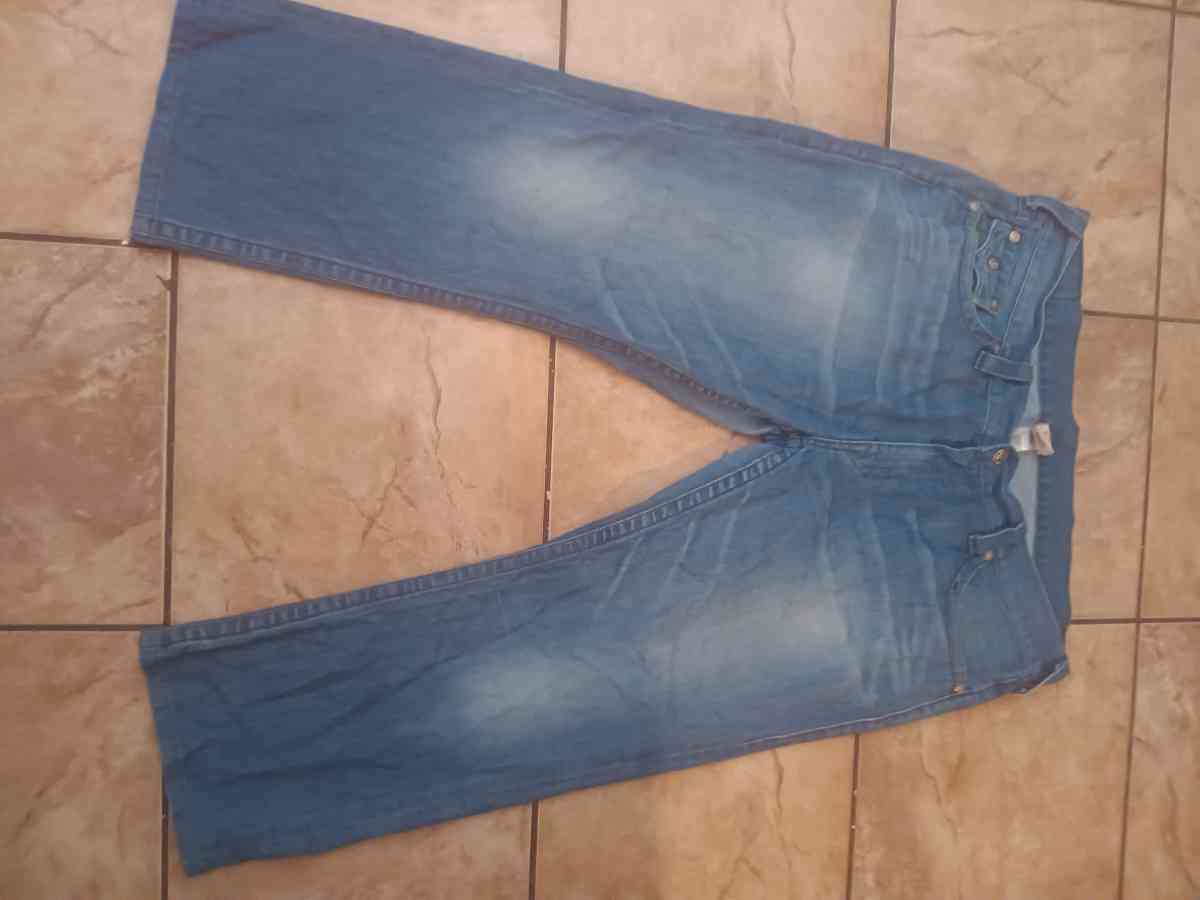 True Religion Ricky Relaxed Straight Jeans Mens 46x27 Pocket - Tulsa, Oklahoma - FleaMarketBay