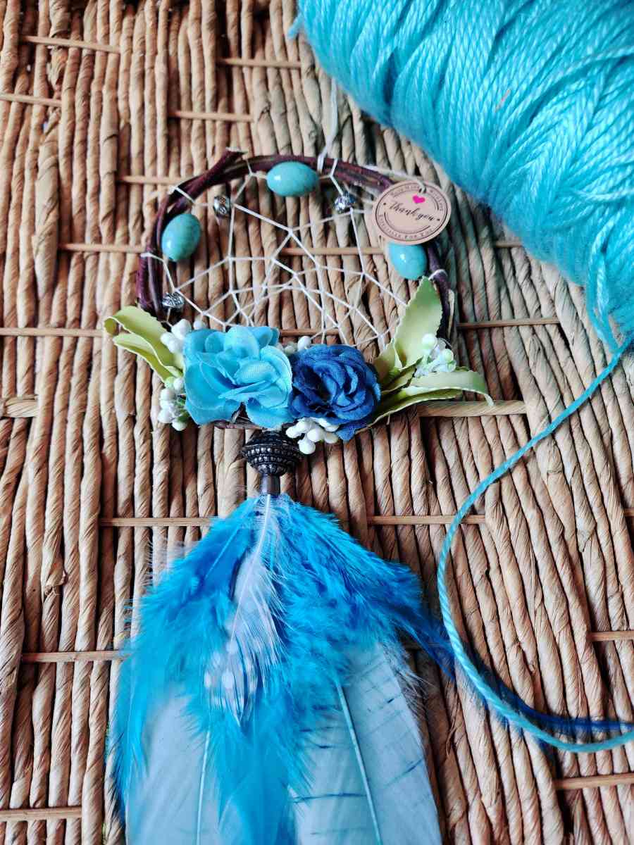 Country Blue Dream Catcher - Alamo, Texas - FleaMarketBay