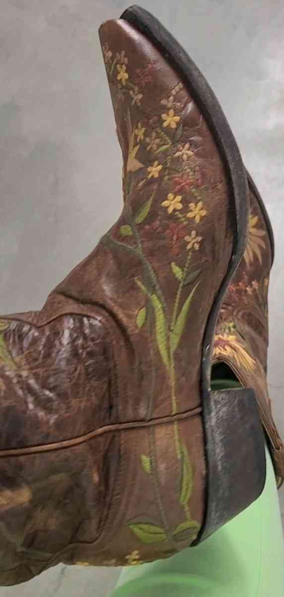 Old Gringo Womens Size 10 Ellie Brass Yellow Western Boots - Kenner, Louisiana - FleaMarketBay
