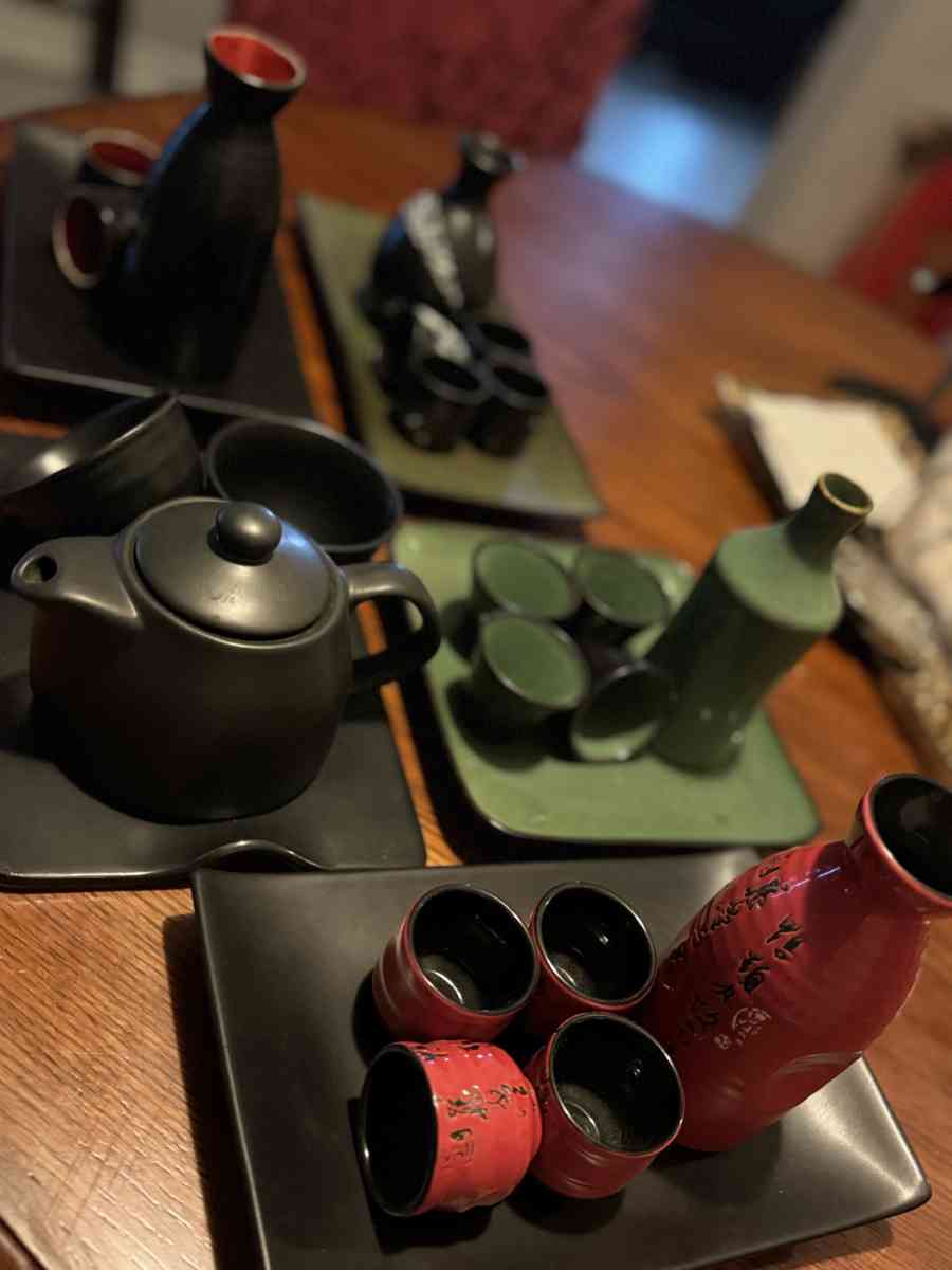 sake sets - Casselberry, Florida - FleaMarketBay