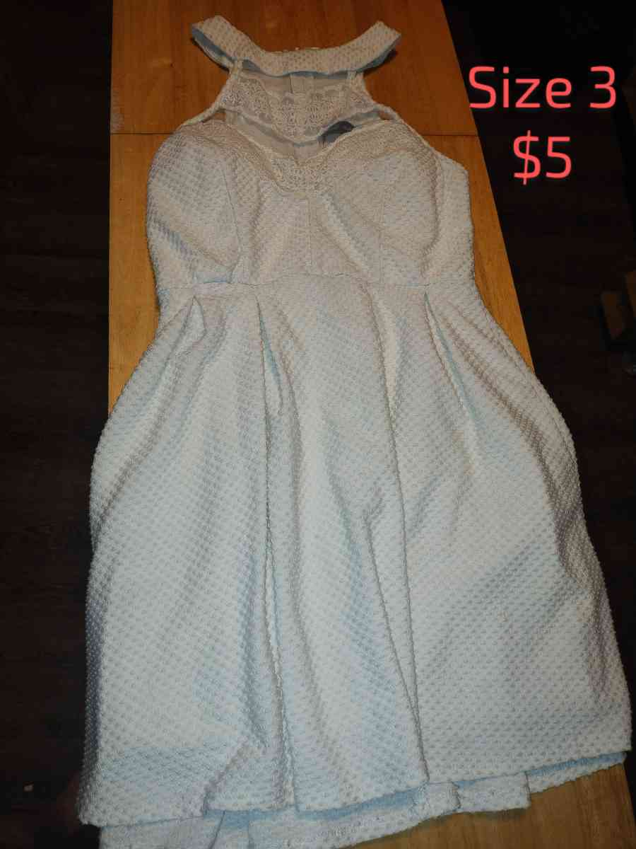 Womens white dress