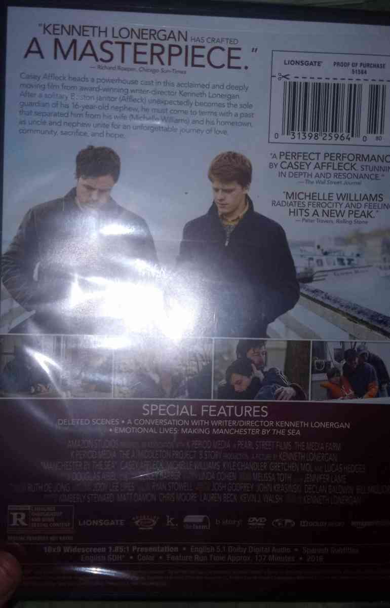 Manchester by the Sea Unopened DVD - Palatine, Illinois - FleaMarketBay