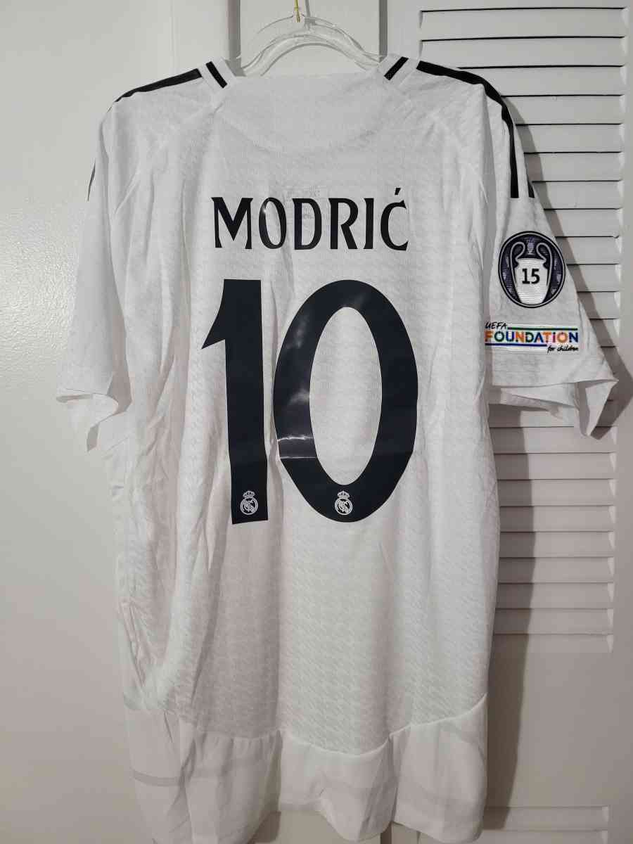 Real Madrid 2025 Player Version Size L 2XL Modric - Miami, Florida