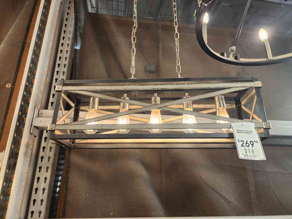 Kichler Stetton 5 Light Linear Pendant - Homosassa, Florida - FleaMarketBay