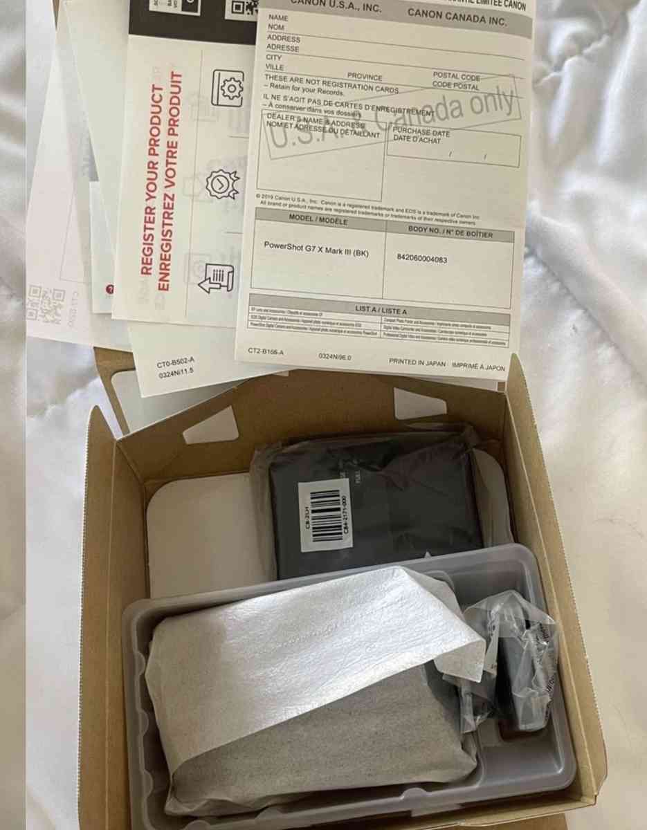 PowerShot G7XMark III - Phoenix, Arizona - FleaMarketBay