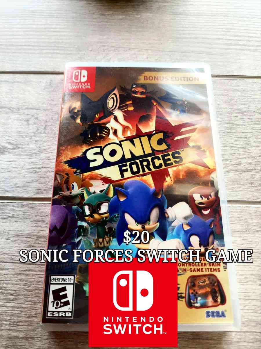 Sonic Forces Switch Game 20 - Manteca, California