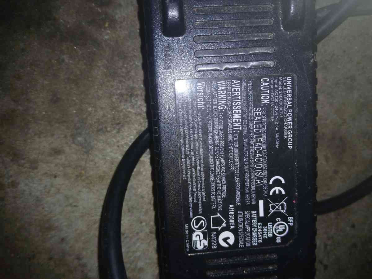 UPG Sealed LeadAcid Charger For Electric Wheel Chair Power C - Dayton, Ohio - FleaMarketBay
