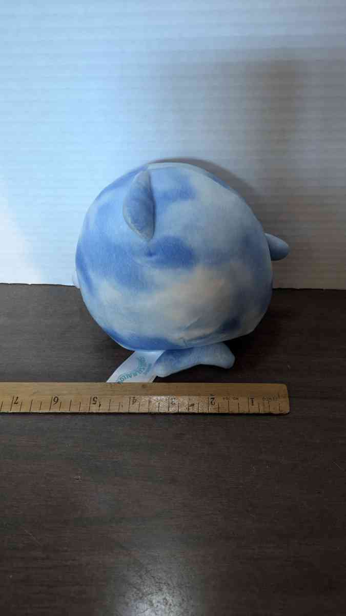 RARE Squishmallow 5 Samir Blue Tie Dye Whale Used perfect co - Phoenix, Arizona - FleaMarketBay